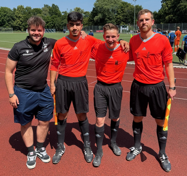 Luca Brandt & Team (Foto privat)